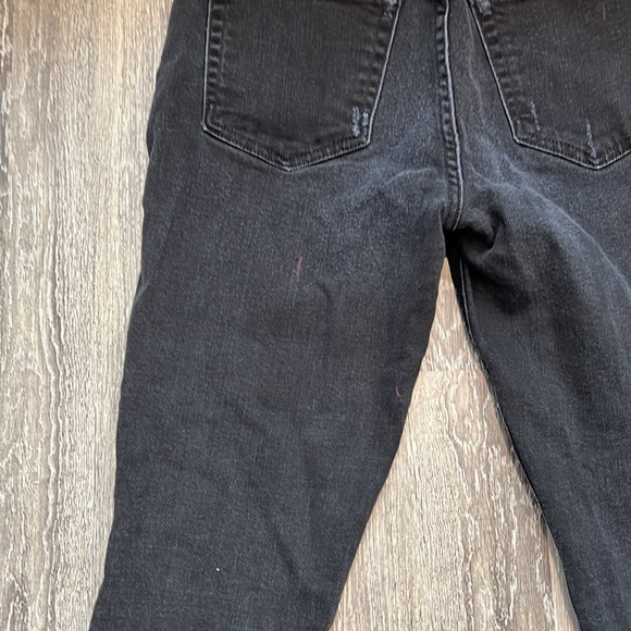 Reformation Black Distressed Skinny Jeans 27 - Picture 12 of 13